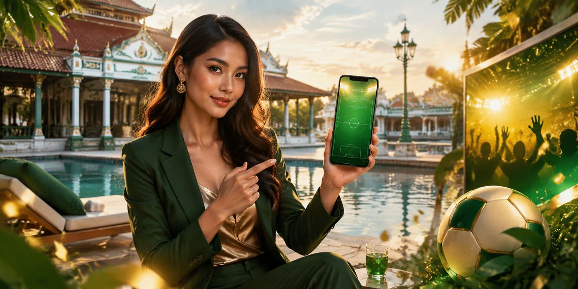 Model Vietnam memainkan aplikasi casino di ponsel dengan ekspresi antusias