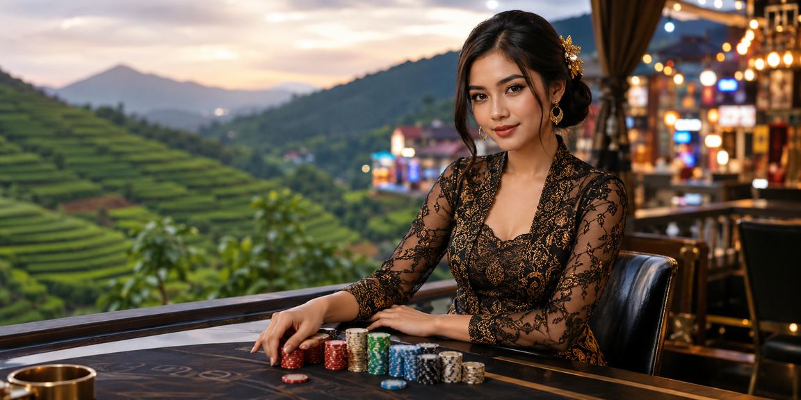 Pemain muda berkonsentrasi saat melakukan taruhan e-sports menggunakan perangkat gaming
