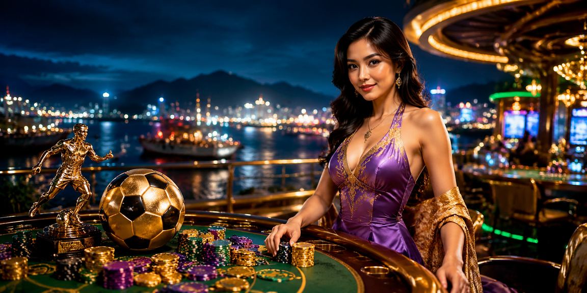 Model Vietnam tengah menggunakan aplikasi taruhan sepak bola online di ponsel